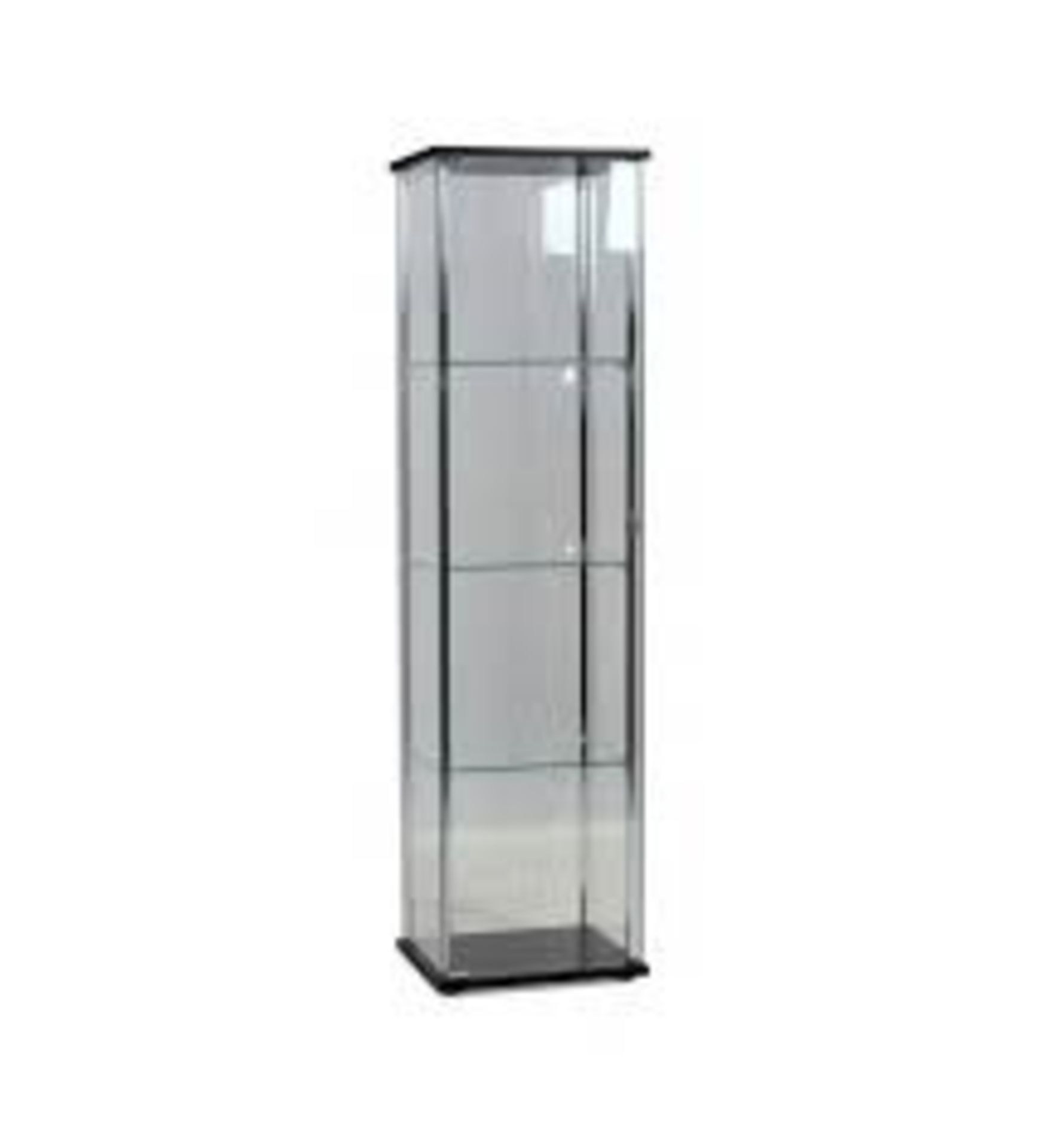 1 GRADE A HATTON 1 DOOR DISPLAY UNIT IN BLACK / RRP £131.00 (VIEWING HIGHLY RECOMMENDED)