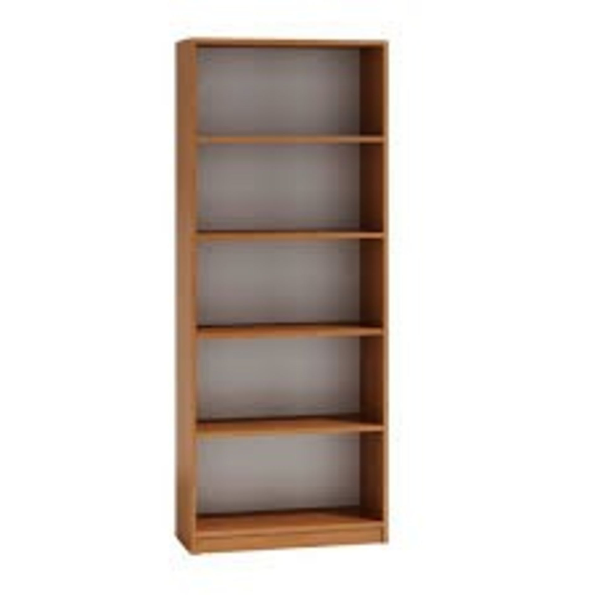 1 / BRAND NEW BOXED R40 REGAL BOOKCASE IN ALDER / RRP £41.99 (VIEIWNG HIGHLY RECOMMENDED)