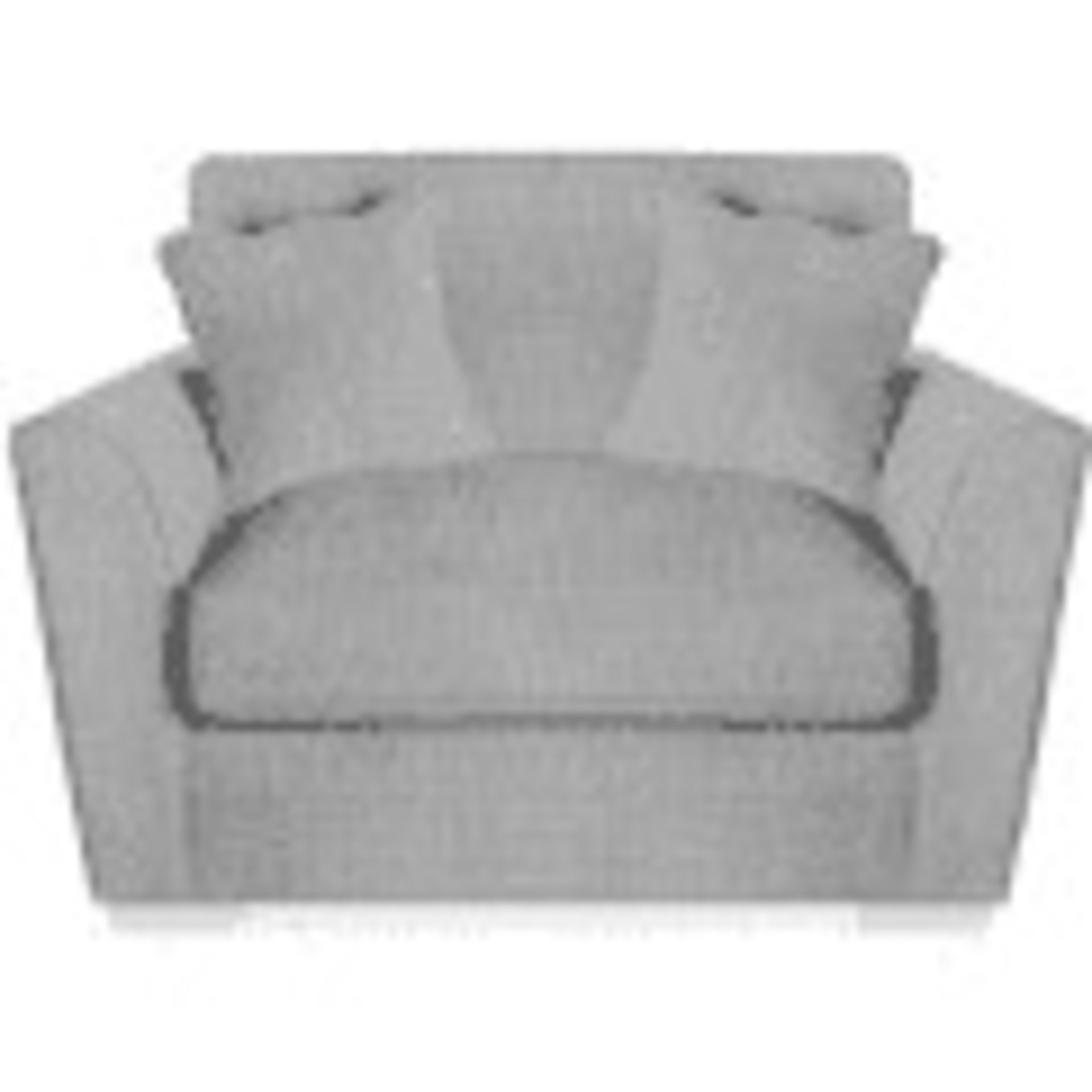 1 BRAND NEW BAGGED FABB SOFAS GROSVENOR SNUGGLE CHAIR IN CASEY CHARCOAL (VIEWING HIGHLY