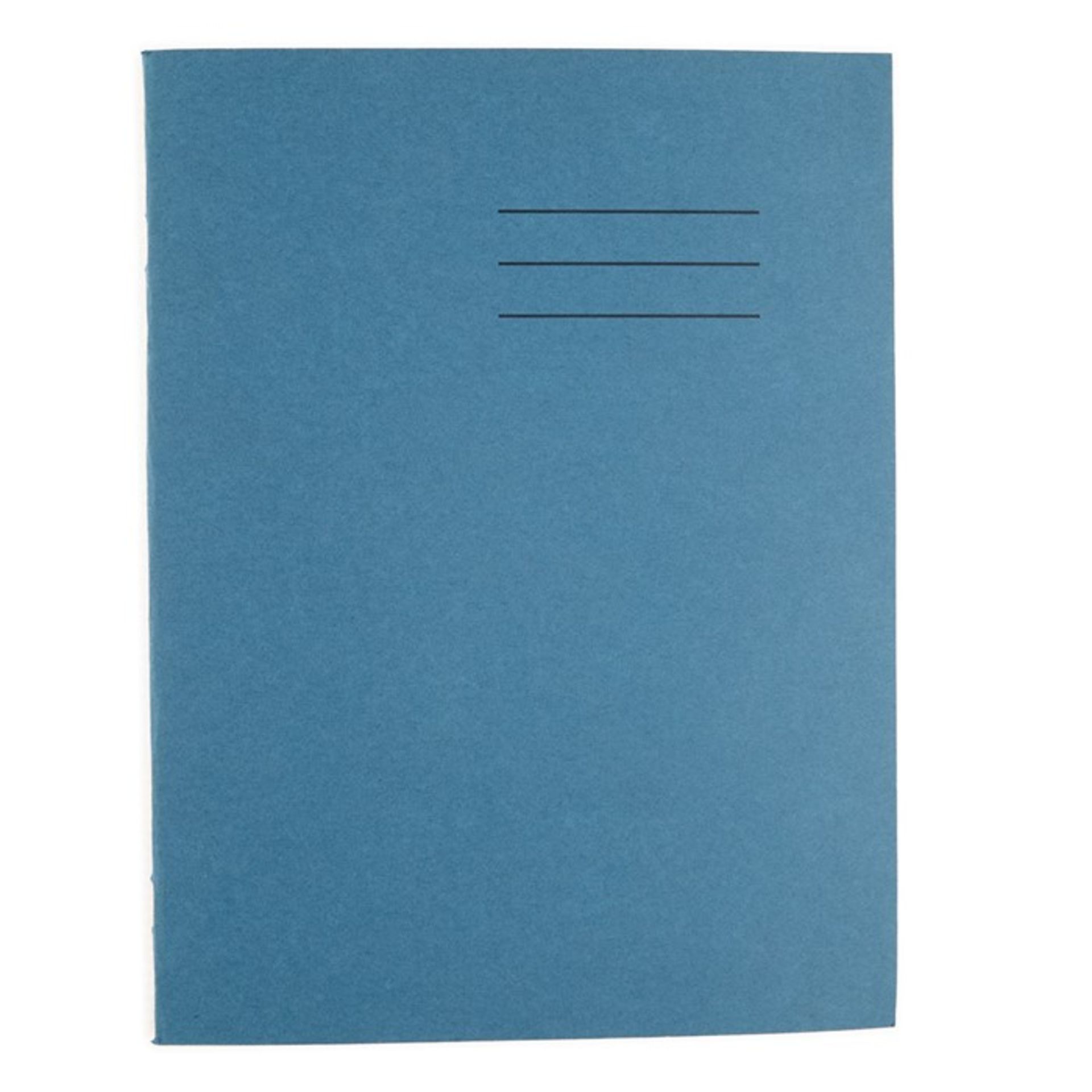 1 LOT TO CONTAIN 100 BRAND NEW A4 80 PAGE 7MM SQUARE EXERCISE BOOKS IN BLUE / RRP £66.00 (VIEWING