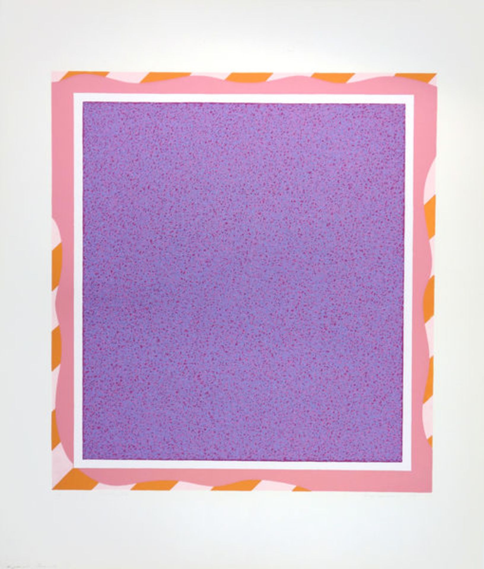 Berner, Bernd2 Blatt Farbsiebdrucke auf PapierVersion III , Ohne TitelSigniert, datiert "1970" und - Bild 2 aus 2