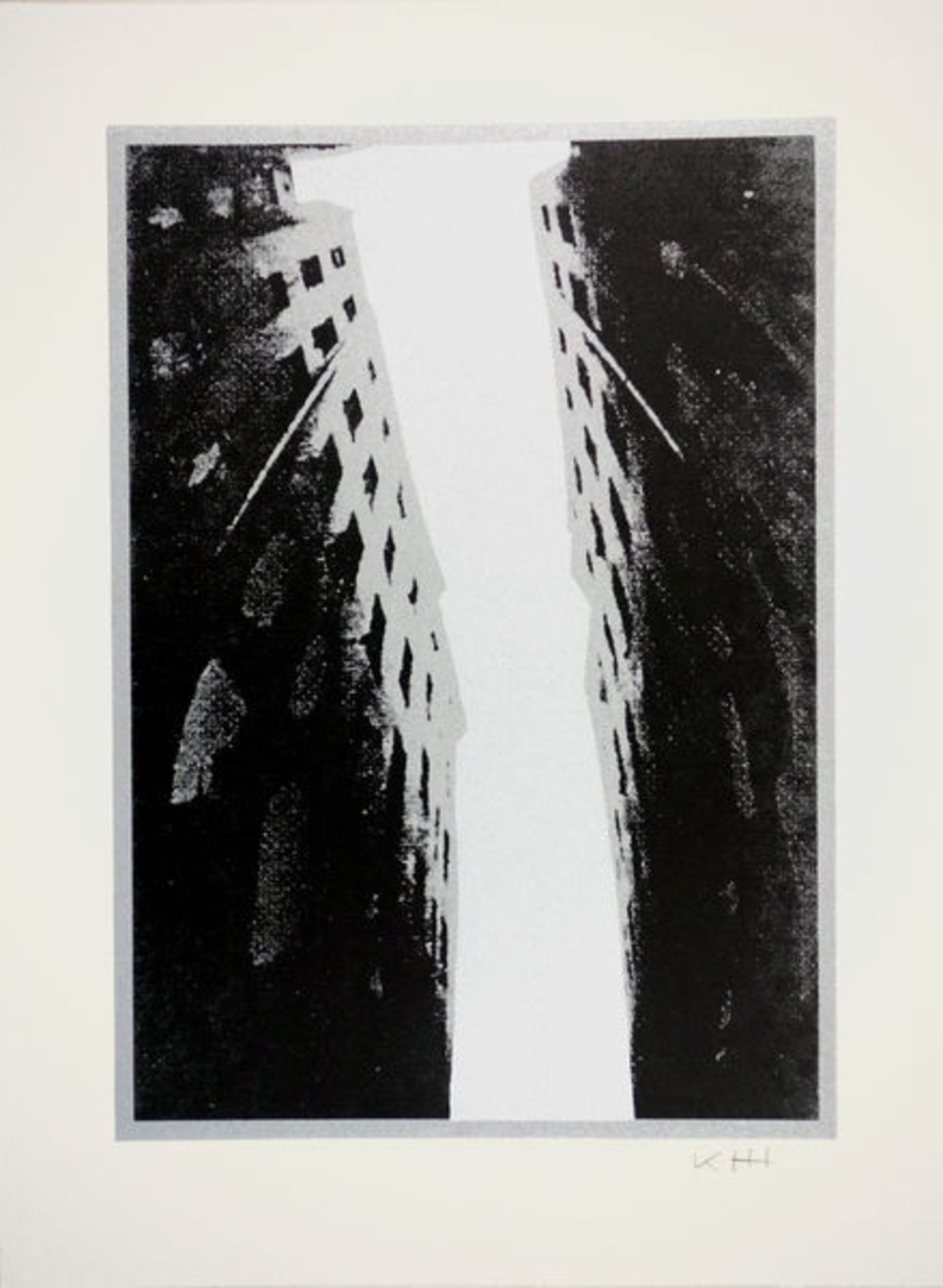 Hödicke, Karl HorstFarblithographie auf Lana Royal Bütten, 42 x 29,8 cmAus der Projektreihe "Der