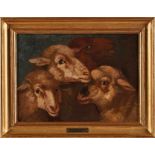 Gemälde Niederlande 18. Jh. Jacob van der Does, in der Nachfolge des "4 Schafe" Öl/Lwd., 38 x 52 cm