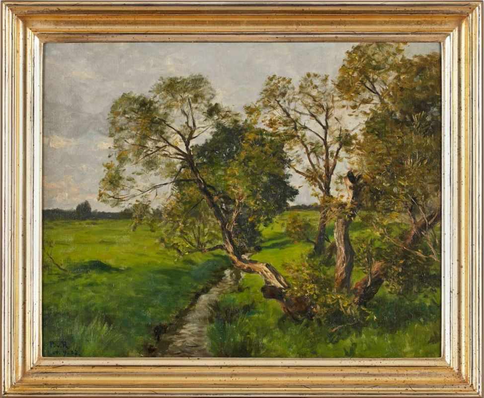 Gemälde Paul von Ravenstein 1854 Breslau - 1938 Karlsruhe Studium an der Badischen Kunstschule in