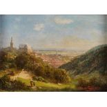 Gemälde Alfred von Schönberger 1845 Graz - 1907 München Landschaftsmaler, studierte in München bei
