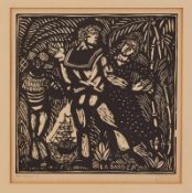 Holzschnitt Raoul Dufy 1877 Le Havre - 1953 Forcalquier "La danse" u. re. mit dem Stempel Atelier