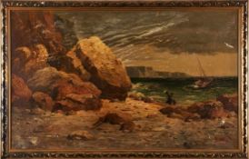 Gemälde Richard Fresenius 1844 Frankfurt - 1903 Monaco Landschaftsmaler. Studium der Malerei am