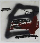 Lithographie Anthoni Tapies 1923 Barcelona - 2012 Barcelona "o.T." u. re. sign. Tapies. Exemplar