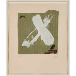 Lithographie Anthoni Tapies 1923 Barcelona - 2012 Barcelona "o.T." u. re. sign. Tapies Exemplar H.