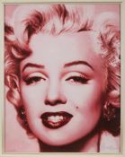 Farblithographie Gottfried Helnweingeb. 1948 Wien "Marylin" u. re. sign. Helnwein Exemplar 227/