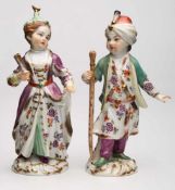 Paar Meissen Figuren, "Orientalisches Paar", 20. Jh.