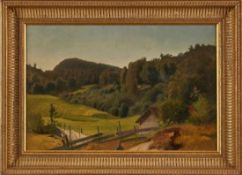 Gemälde Richard Fresenius1844 Frankfurt - 1903 Monaco Landschaftsmaler. Studium der Malerei am