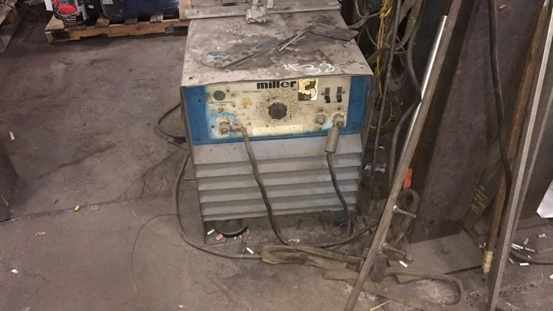 Miller DC welder SRH 444, S/N 2374345