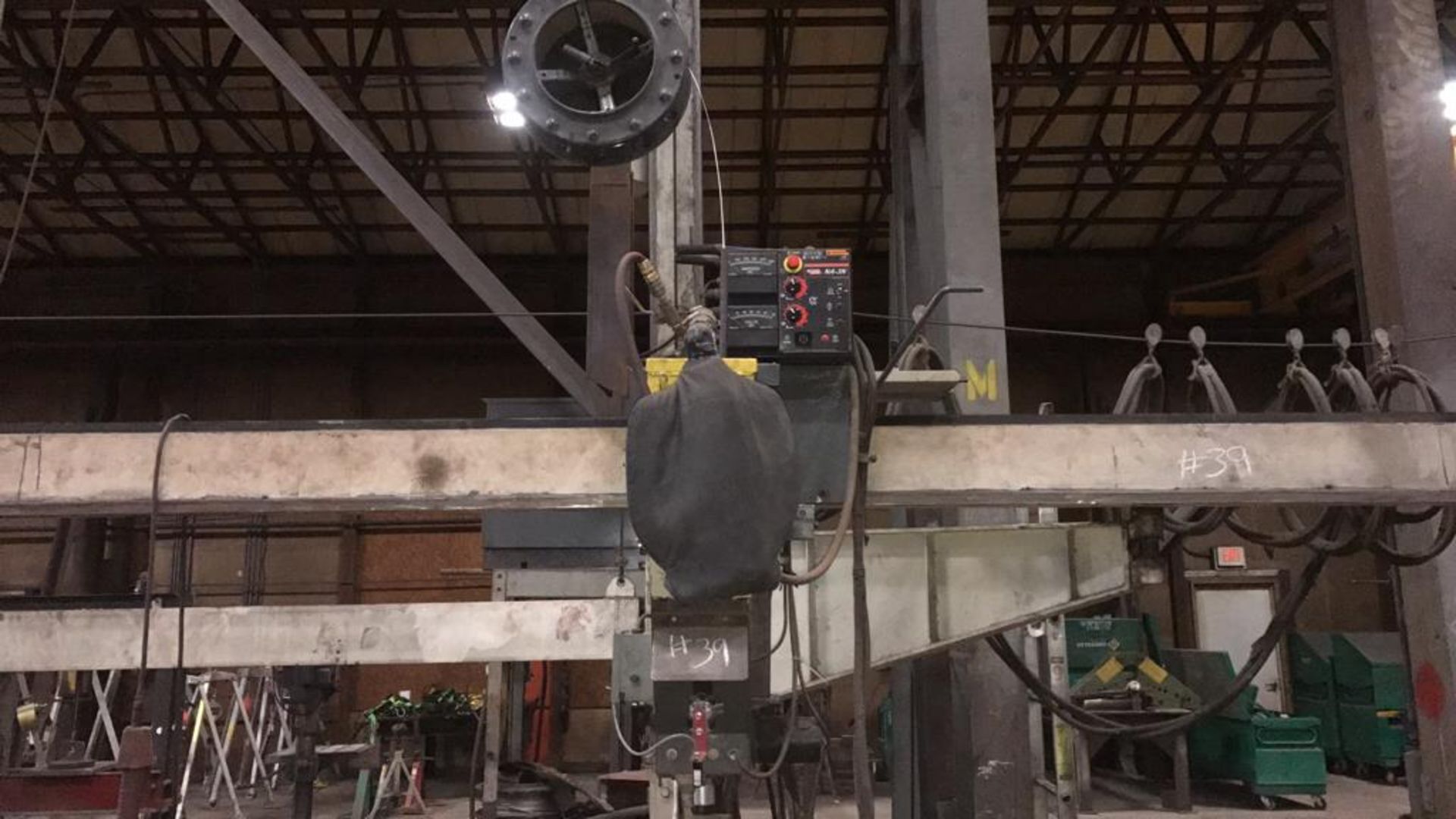 Lincoln Sub Arc Welder, 8' Cylinder Outside Weld NA-2N Lincoln Electric. Buyer must disassemble