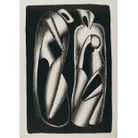 Alexander Archipenko Kiew 1887 - 1964 New York The Luminosity of Forms. Lithographie. 1963. 67,5 x