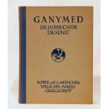 Ganymed - Jahrbuch für die Kunst MEIER-GRAEFE, Julius (Hrsg.), Band 5, 1925, München 1925, mit