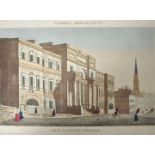 Edinburgh. "Vue de L'Université à Édimbourg", koloriert, um 1780. Publ. bei Basset, Paris. Bl.: 31 x
