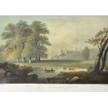 Drei Alben, Engl./ Dtl., 19. Jh. a) Album von Anna Maria Johnson, 1829-1843, enthält neun Aquarelle,