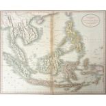 Asien. 5 Karten. a) "Insula Ceilon et Madura." kol. Kupferstichkarte von R. und J. Ottens. 50,7 x