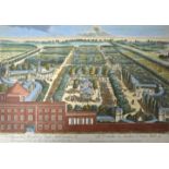 London. Elf Ansichten. a) "A Perspective View of the Royal Stables st Charing Cross"/"A