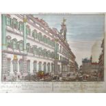 Rom Probst, Georg Balthasar 1732-1801 "Vue du Grand Maison de Ville d'Inncent, vers du Palais