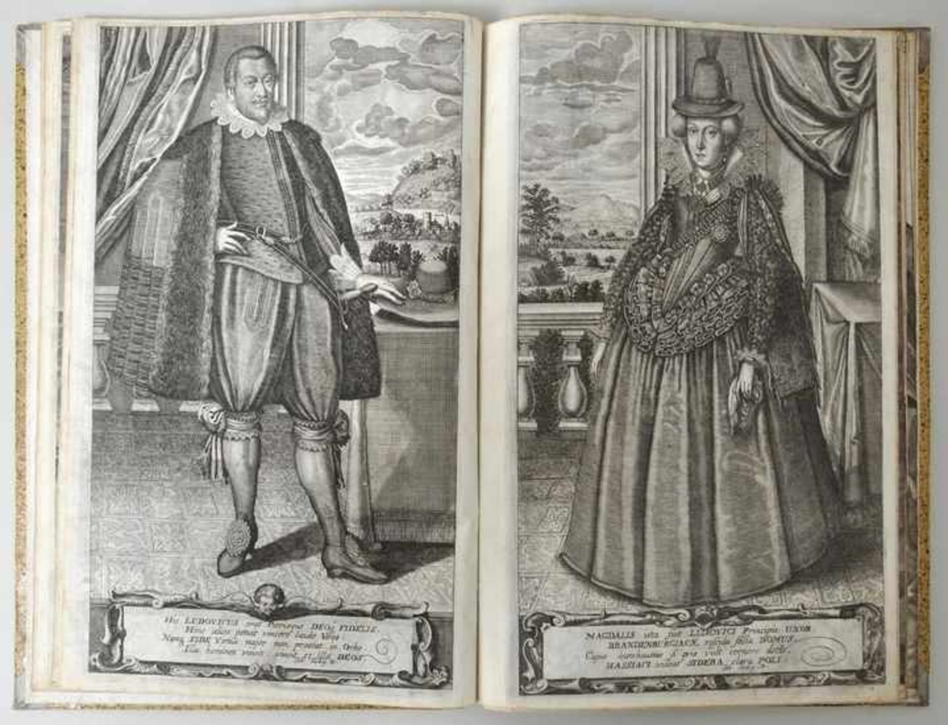 "Vita post Vitam". Leichenpredigt für Georg II. von Hessen-Darmstadt (1605-1661). 56-seitige - Bild 4 aus 4