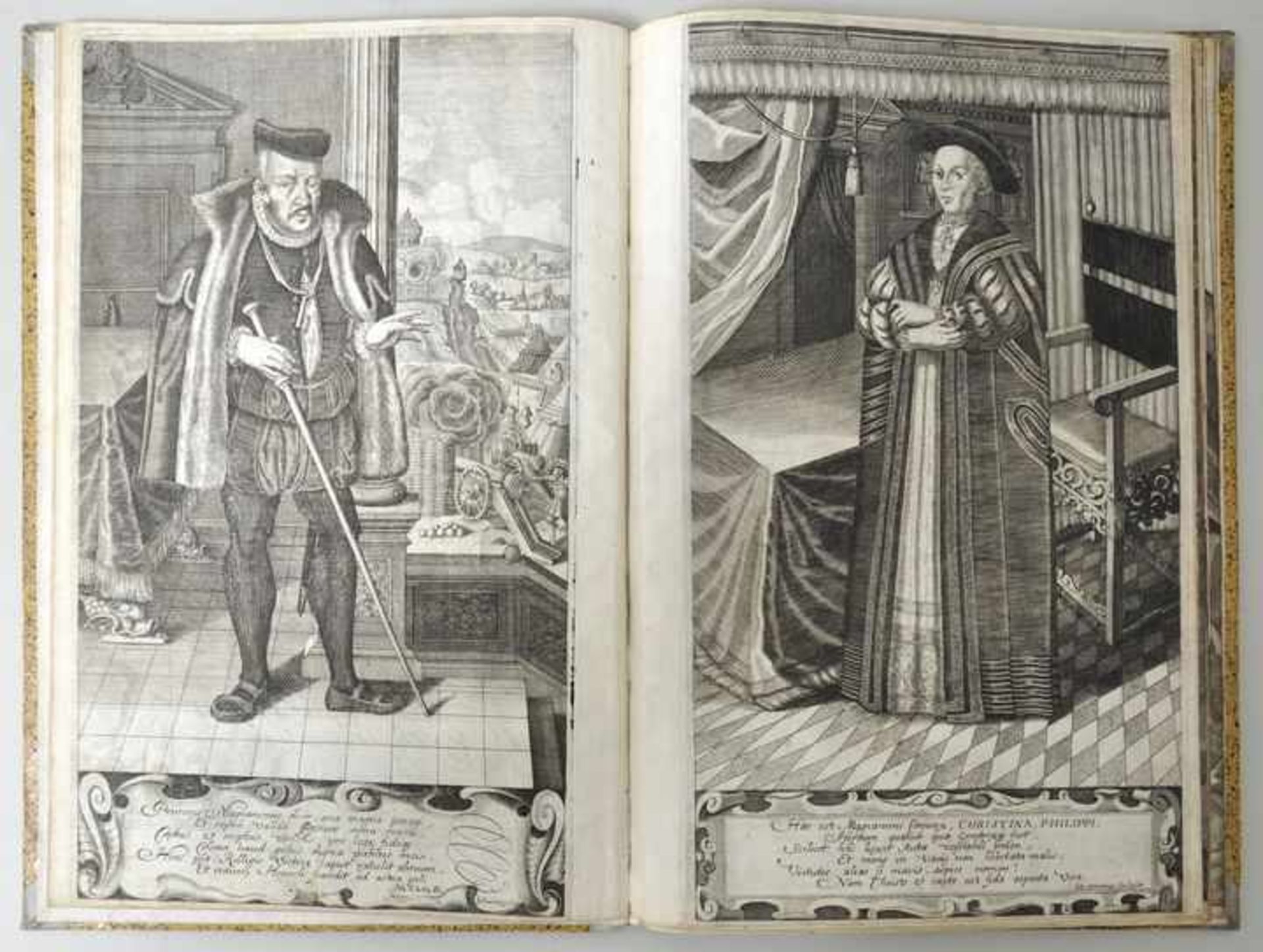 "Vita post Vitam". Leichenpredigt für Georg II. von Hessen-Darmstadt (1605-1661). 56-seitige - Bild 3 aus 4
