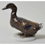 Ente, Selb, Rosenthal, 1930er / 40er Jahre Modell Willy Zügel 1906. Porzellan,