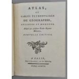 Atlas et Tables élémentaires de Geographie, ancienne et moderne nouvelle Édition, J. Barbou, Paris