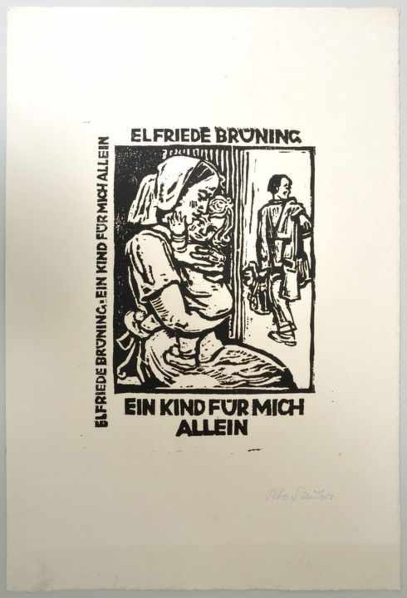 Schubert, Otto. 1892 Dresden - 1970 13 Bll. Holz-und Linolschnitte Kinder-und Familiendarstellungen, - Image 3 of 4