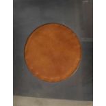 Stellrahmen Edelstahl,runder Bildausschnitt D. 12,5 cm