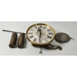 Uhrwerk zu einer Standuhr, Furtwangen/ Schwarzwald, L. Furtwängler & Söhne, ca. 1880Messing-