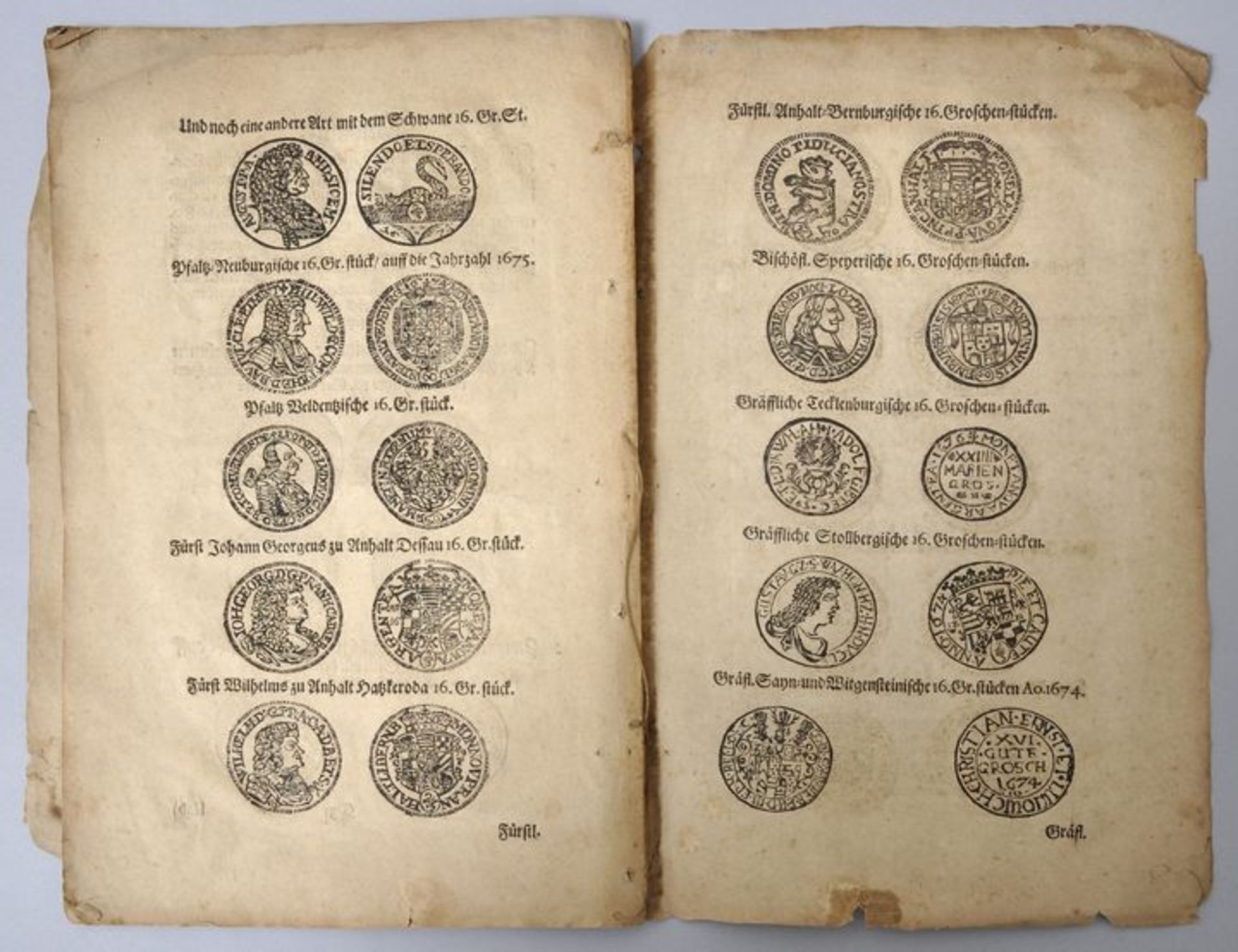 Churfürstlichl. Sächs. Verneuertes Münz=Mandat, 1688Verordnung über im Kurfürstentum Sachsen gültige - Bild 3 aus 3