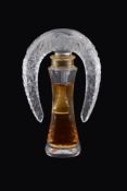 Lalique, Flacon Collection, Sillage, 2012, a clear and frosted glass scent bottle, limited edition