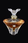 Lalique, Flacon Collection, Cascade, 2010, a clear and frosted glass scent bottle, limited edition