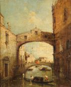 Follower of Francesco Guardi (Italian 1712 - 1793), Two Venetian views