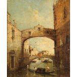 Follower of Francesco Guardi (Italian 1712 - 1793), Two Venetian views