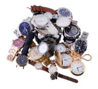A collection of assorted watches, to include examples by Accurist, Citizen, Larrson & Jennings and