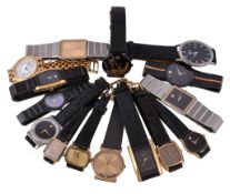 A collection of assorted watches, to include examples by Movado and Tissot. All recommended for