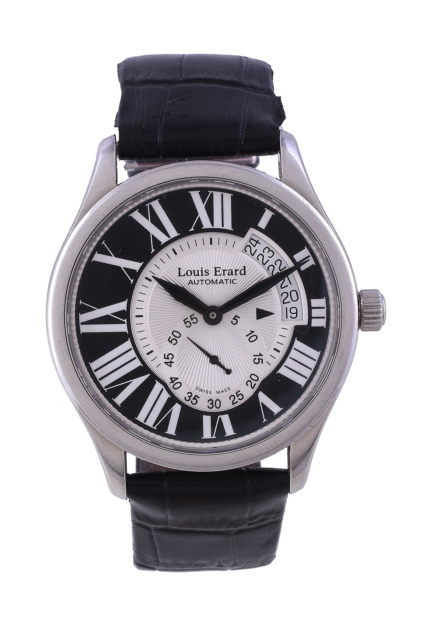 Louis Erard, L'asymetrique, ref. 92 300, a stainless steel wristwatch, circa 2006, automatic