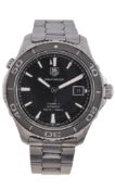 Tag Heuer, Aquaracer, ref. WAK2110, a stainless steel bracelet wristwatch, no. RUB1816, circa 2013,