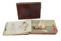 Caroline Vernon (British fl. 1829-1868) - Two albums of watercolours pictures Watercolour Approx.