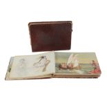 Caroline Vernon (British fl. 1829-1868) - Two albums of watercolours pictures Watercolour Approx.
