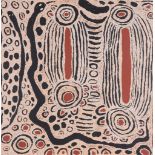 Nyurapayia Nampitjinpa (Australian 1935-2013) - Yumarra 2007 Acrylic on linen 91 x 91cm (35 7/8 x 35