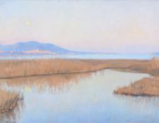 Paul Virchaux (Swiss 1862-1930) - La Ciotat Oil on canvas Signed, lower left 55 x 43cm (21 1/2 x
