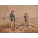 Samuel Henry Alken (British 1810-1894) - A pair of shooting scenes Watercolour One signed lower left