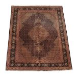 A Tabriz carpet , approximately 306 x 206cm