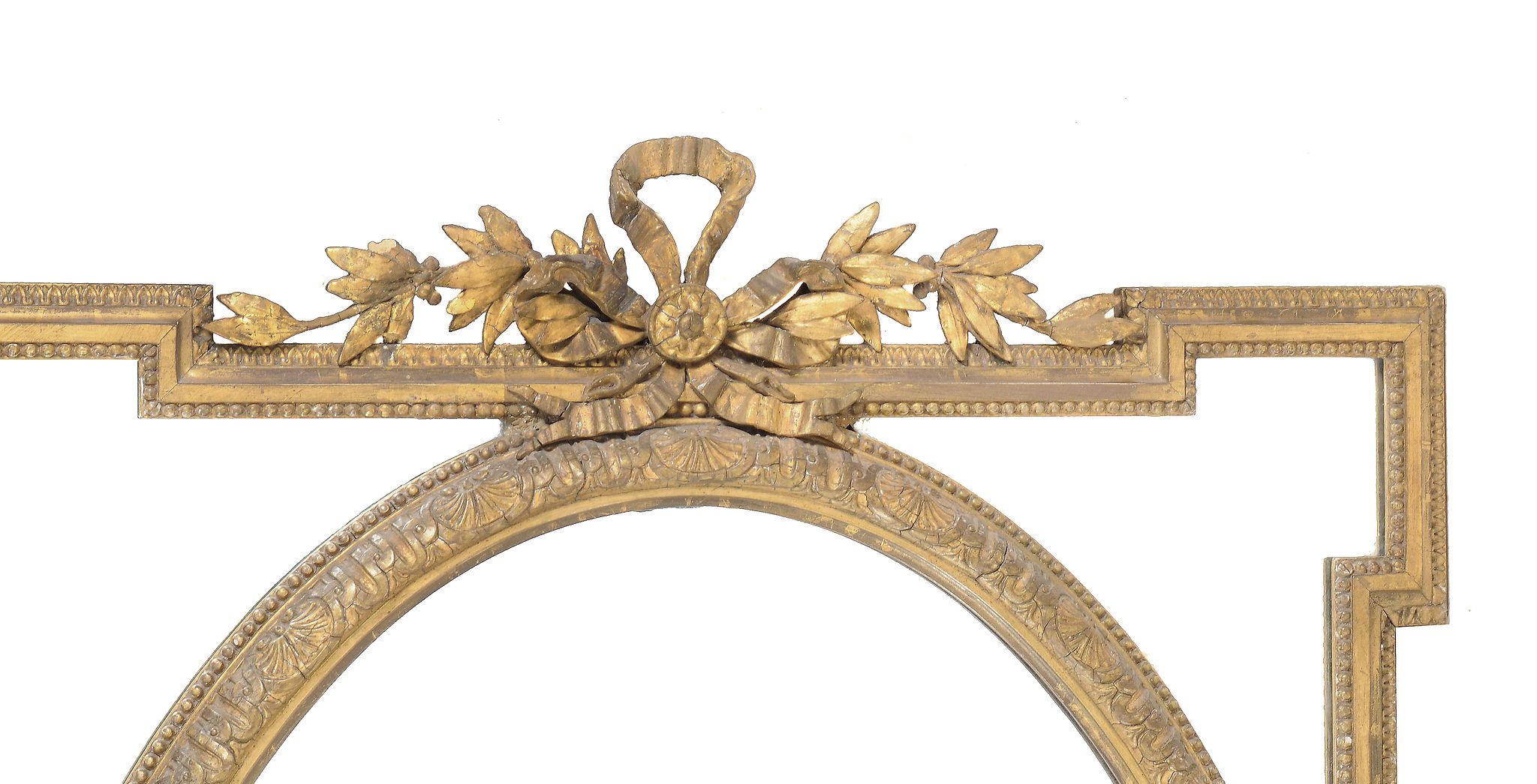 A Victorian giltwood and composition mirror , second half, 19th century, 130cm high, 90cm wide - Image 2 of 4