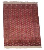 A Bokhara carpet, approximately 385 x 468cm