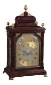 A fine George III gilt brass mounted mahogany table clock Robert Fleetwood, London, circa 1780 The